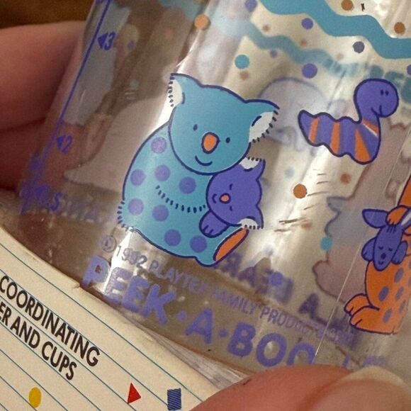 Vintage Authentic New In Box Playtex Cherubs 1992 baby bottle 4oz - Picture 4 of 8